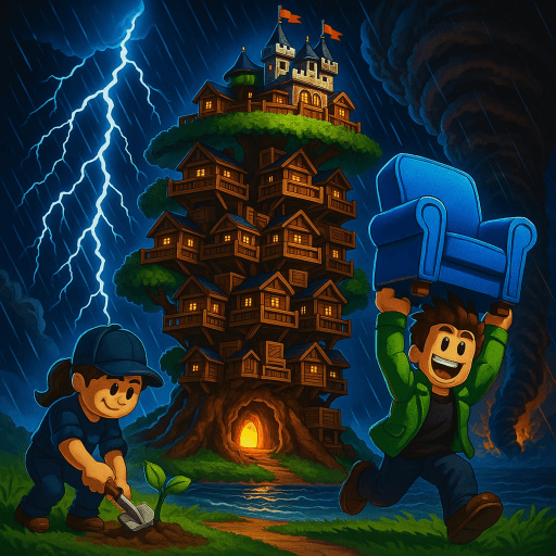 TREEHOUSE APOCALYPSE [BUILD YOUR DREAM BASE]